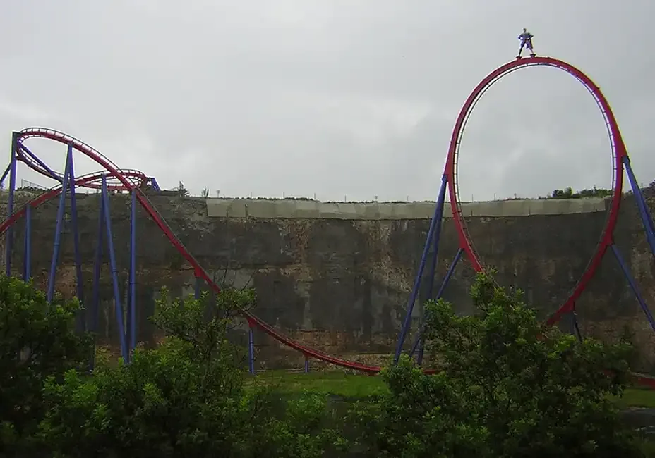 Superman Krypton Coaster